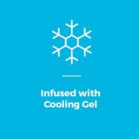 Impregnado con gel refrigerante