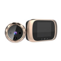 Mirilla electrónica puerta Visión nocturna seguro monitor Timbre inteligente - details 10