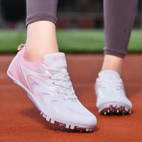 Nuevos zapatos de pista, picos para hombres y mujeres, zapatillas de salto largo de pie para correr de medio y largo. - details 9