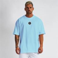 Mens Loose Oversized Half Sleeve T Shirt Mesh Quick Dry Streetwear Hip Hop Fitness T-shirt Summer Gym Clothing Workout Tee shirt - details 8