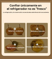 Envasadora al vacío, selladora húmeda y seca - Incluye 10 bolsas de almacenamiento al vacío - details 2