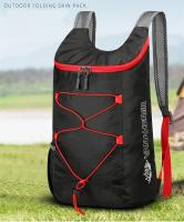 Mochila Deportiva Portátil Multifuncional Pequeña, Bolsa de Almacenamiento Ligera Plegable para Hombres Camping Senderismo Viajes Mochila - details 0