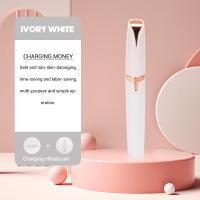Recortador de cejas eléctrico USB, afeitadora de depilación de cejas indolora para cara, cejas, labios Fuzz de melocotón - details 6