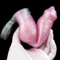 Leten YESBUY fantasía perro manga enorme nudo consolador vaina agrandamiento juguete sexual Anal próstata masajeador vaginal juguetes eróticos para adultos - details 8