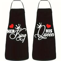Delantal de Cocina Perfecto para Parejas Uso Doméstico Regalo de Chef Accesorio de Cocina - details 0