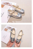 Nuevos zapatos Mary Jane negros de tacón grueso francés, boca ligera, cabeza redonda, versátiles, retro, pequeños, de cuero. - details 9