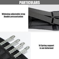 Cinturón de entrenamiento de cintura para Hombre y mujer, corsé Lumbar transpirable para soporte de columna vertebral, nuevo - details 20