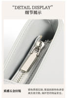 Commuter Underarm Bolso para mujer Bolso de piel de vaca de hombro de moda versátil Bolso bandolera - details 11