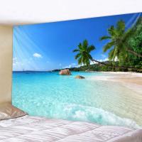 Tapiz de playa Tropical nórdico, Mandala colgante de pared Hippie, decoración de dormitorio, tapiz psicodélico, tapiz bohemio, 6 tamaños - details 5