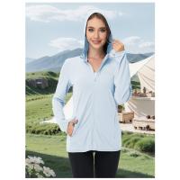 Ropa de protección solar de verano para mujer, ropa de mujer de gran tamaño, chaqueta fina, protección UV, mangas largas al aire libre - details 0