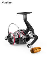 Carrete de Pesca Huidiao de Acero Inoxidable 1000-7000 Giro Ideal para Pesca en el Mar y Carpa - details 0