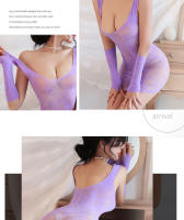 Lencería Sexy Falda Corta Ajustada con Escote en V Profundo Abrazo de Cadera Estilo Latex - details 2