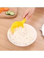 1pc-Rice Spoon,Non-stick DIY Rice Scoop Mold, Rice Ball Spoon, Half Round Rice Porridge Spoon, Kitchen Accessories - details 2