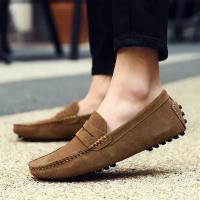 Mocasines de Talla Grande 50 para Hombre Zapatos de Cuero de Ante de Alta Calidad - details 2