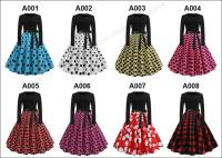 Vestido de fiesta elegante con estampado de notas musicales, vestidos Midi informales Retro Vintage para primavera y otoño - details 1
