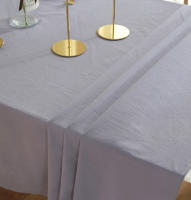 Manteles rectangulares blancos de algodón, lavables, para boda, fiesta, cocina, comedor, sala de estar, decoración de mesa de cumpleaños, manteles - details 9