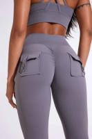 DAYS FIT JOY Pantalones de mujer con bolsillos, pantalones deportivos de cintura alta para yoga, levantamiento de cadera, secado rápido, ejercicio de carrera, - details 6