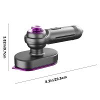 Mini máquina de planchar portátil, plancha de vapor de mano giratoria, para el hogar y los viajes, enchufe europeo, actualización - details 2