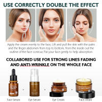 Retinol crema blanqueadora facial suero para ojos esencia facial antiarrugas reafirmante Lifting mejora las líneas brillo hidratación fina - details 0