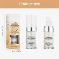 Base para piel madura que cambia de Color, base terminante, hidratante, resistente al agua, ligera, base de larga duración, regalo de 15 30ml - details 2