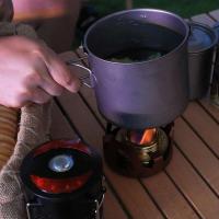 Estufa de Alcohol Portátil y Desmontable Cocina al Aire Libre con Potencia de Fuego - details 6