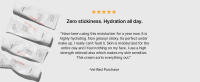 zero stickiness hydrate all day non greasy moisturized for the entire day retinoid verified purchase