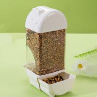 Comedero transparente para pájaros, práctico dispensador de comida colgante para pájaros de gran capacidad, caja de comida automática duradera para pájaros, árbol - details 1