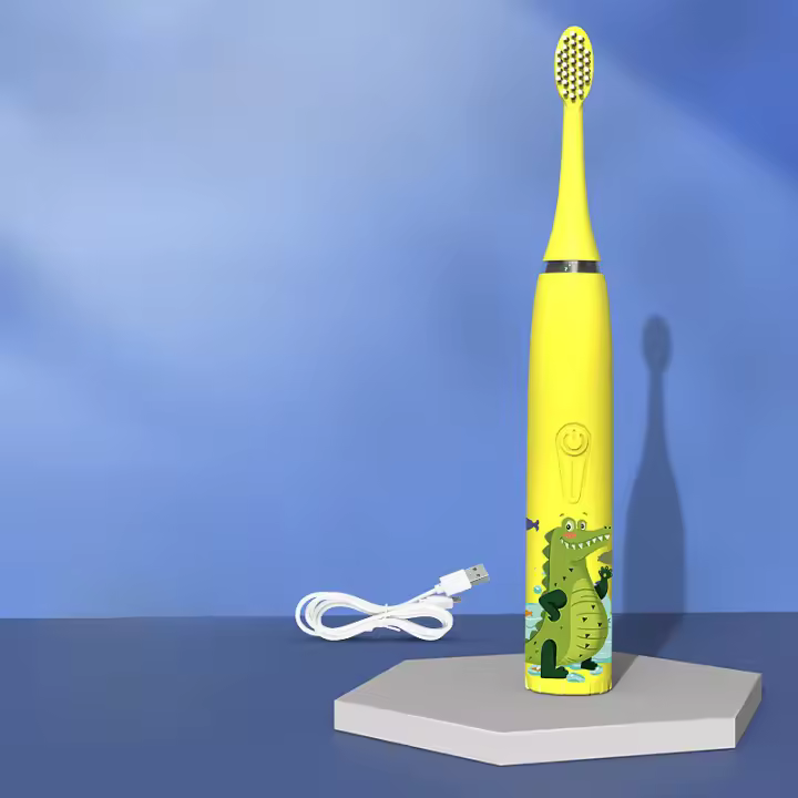 Cepillo De Dientes Eléctrico sónico, Cepillo De pelo suave Recargable Para Niños - 1