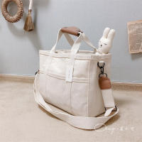 Bolso de lona portátil versión coreana, bolso de hombro multifuncional para madre y bebé - details 11