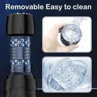 Masturbador masculino automático, 7 modos de empuje giratorio, taza Mastubator, juguete sexual telescópico eléctrico, Coño de bolsillo para hombres, juguetes para adultos - details 3