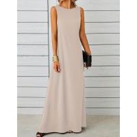 Skims Vestido de verano sexy sin mangas largo de gama alta con correa para mujer - details 12