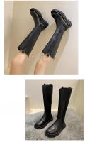 Nuevas Botas De Locomotora Versátiles Para Mujer, Botas Finas De Suela Gruesa - details 10