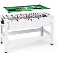 Mesa de Juegos de Mesa 2 en 1 Billar y Fútbolín para Adultos y Niños 105 x 58 cm Cubierta Verde - details 7