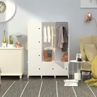 Armario Modular Portátil de 20 Compartimentos Guardarropa para Dormitorio con Barra para Colgar Ropa Compartimentos Más Profundos Aptos para Perchas - details 27