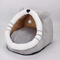 Cama de Mascotas Suave y Lavable Rompea la Cama de Gato con Almohada Corrugada Ideal para Descansar - details 3