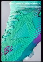 Los zapatos de fútbol avanzados para hombres se pueden hacer de materiales transpirables, diseñados para deportes de verano con plantillas de TPU para un buen agarre y - details 7
