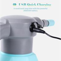 Pulverizador de jardín automático de mano USB de 2L, botella pulverizadora eléctrica para plantas, regadera, herramientas para plantas con boquilla ajustable - details 7