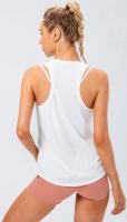 Camisetas deportivas sin mangas para mujer, Tops sueltos de Yoga, secado rápido, camisetas deportivas de entrenamiento para mujer - details 3