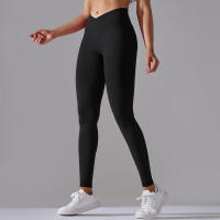 Leggings de yoga para mujer, pantalones deportivos sin costuras, cintura alta, levantamiento de cadera, entrenamiento, correr - details 12