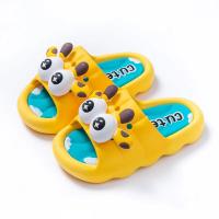 Zapatillas de Niños con Patrón de Ojos Grandes en 3D Antideslizantes, Abre Hermanos, Zapatos de Vacaciones al Aire Libre - details 10
