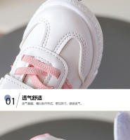 Zapatos Blancos para Niños Primavera-Otoño Zapatillas de Entrenamiento Alemán Resistente al Desgaste Zapatos Casuales para Niñas - details 2