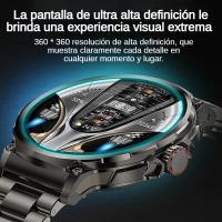 Para Android Ios GPS Track Reloj Inteligente hombres Pantalla ultra HD AMOLED de 1,85 pulgadas, batería grande de 710 mah, llamada Bluetooth, Rastreador GPS para hombres, Pronóstico en tiempo real, Frecuencia card - details 3
