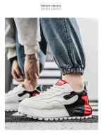 Nuevas Zapatillas De Cuero En Relieve, Zapatos Casuales Cómodos De Suela Gruesa Y Súper Suaves - details 15