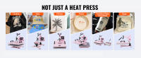 SucceBuy Máquina de prensado en caliente, Máquina de transferencia de calor con prensa de vaso de 30 oz, Control digital, 360 °   Swing Away, para sombreros, camisetas, platos - details 5