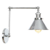 Lámpara de pared de estilo europeo, candelabro de estilo nórdico Vintage cromado, luces LED para sala de estar, dormitorio y baño - details 4