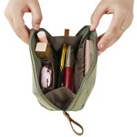 Bolso De Maquillaje Portátil Para Mujer Organizador De Cosméticos Bolsa De Monedas Mini Para Labiales Y Maquillaje Estilo Fashion Material Nylon - details 9