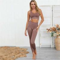 Conjunto de Yoga sin Costuras de FIESS Ropa De Gimnasio para Mujeres Shorts, Sujetador, Leggings - details 15