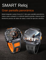 Ivanony Reloj Inteligente 2024 Llamadas Bluetooth, Resistente al Agua IP68, Luz de Flash, Mensajes Sociales, Batería de 400mah, Pantalla de 2.0 pulgadas, Sistema de Operación Android Wear - details 0