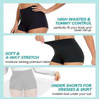 Ropa ajustada de cintura alta para mujer, moda de verano 2025, ropa deportiva para gimnasio, pantalones cortos para correr, pantalones cortos de entrenamiento ajustados a prueba de costuras para Yoga - details 5