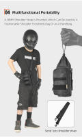 Rhinowalk-portabotellas para motocicleta, bolsa para hervidor con aislamiento de Motor, soporte para vasos de liberación rápida con sistema MOLLE en bolsa para motocicleta - details 12